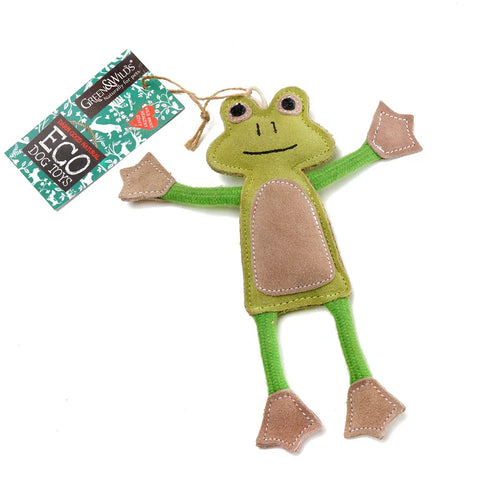 François Le Frog Eco Dog Toy