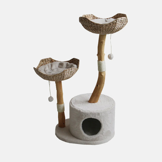 Back To Nature Basket Cat Tree by Lords & Labradors