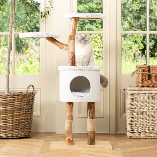 Back To Nature High Rise Cat Tree by Lords & Labradors